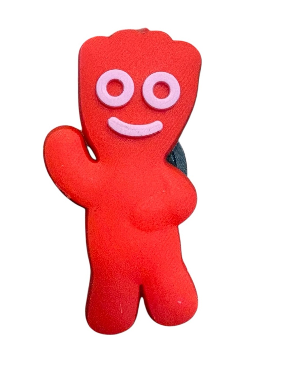 Red Sour Patch Kid Croc Charm
